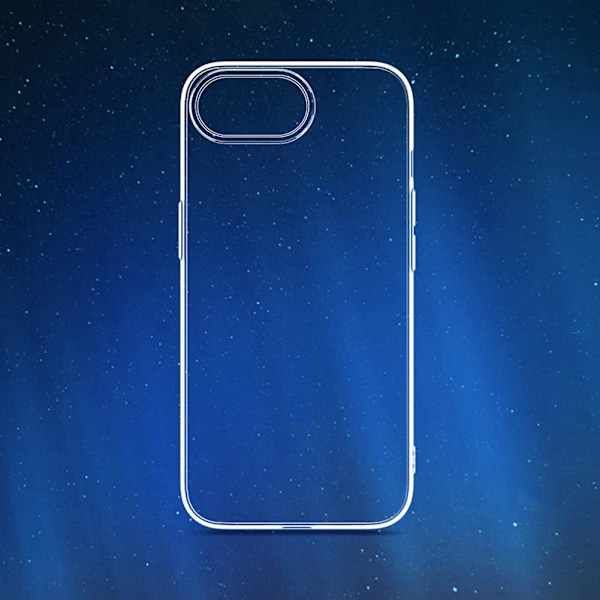 Stöttåligt TPU Transparent Telefonfodral för iPhone 16e - Snabb leverans