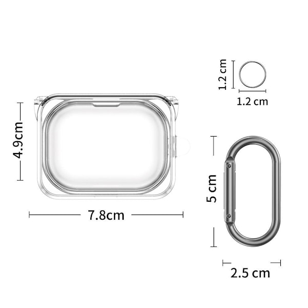 Lämplig för Nothing Ear (A) Bluetooth headset skyddande TPU co