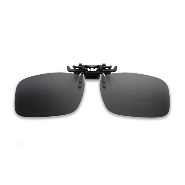 Solglasögon Clip On Flip Up Körglasögon Sol Herr Dam Holi gray One-size