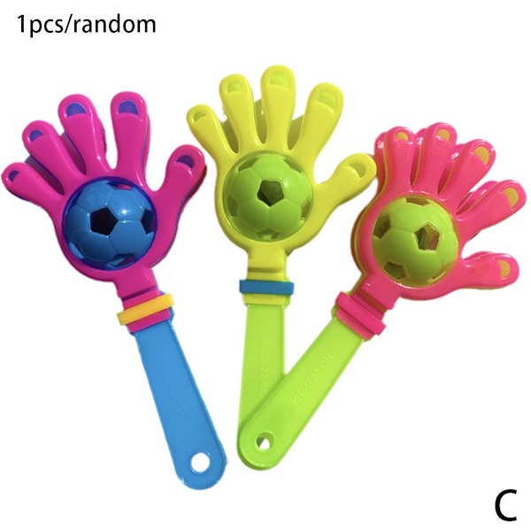 Lättviktig Barns Tidiga Utbildning Upplysning Förälder-barn Double ended rattle small