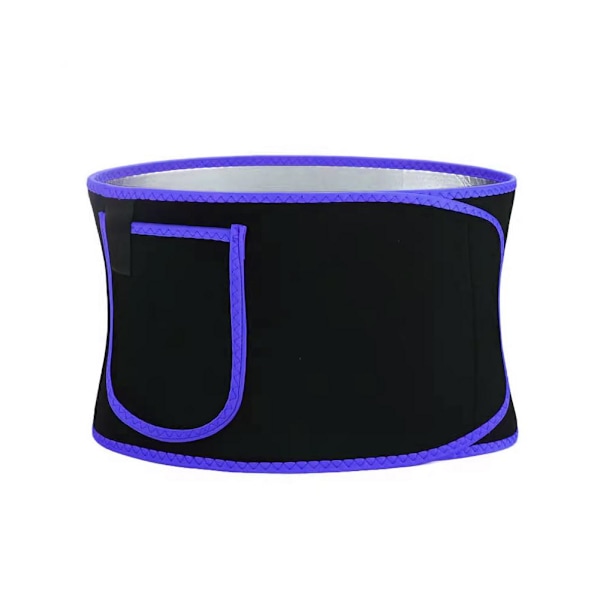 Midjetränare för kvinnor, Svettbälte för midjan, Magebälte Black 40-80kg