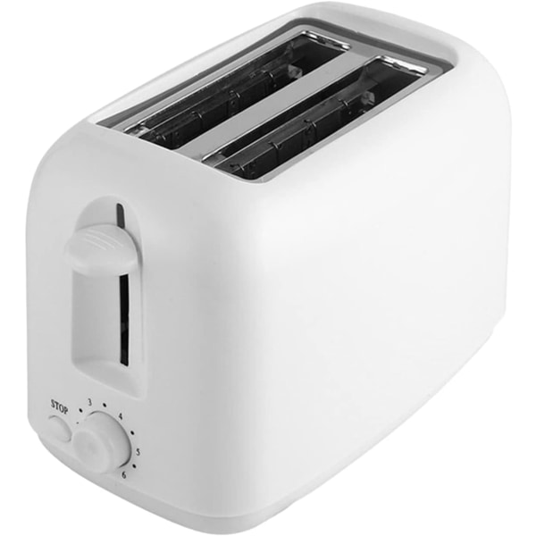 Elektrisk brödbakmaskin，maskinsmörgåsbrödrost 2 skivor för smörgåsuppvärmning köksrostat bröd