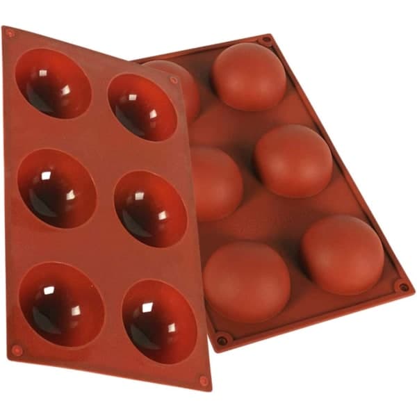 Andra formen, halvsfäriska molds