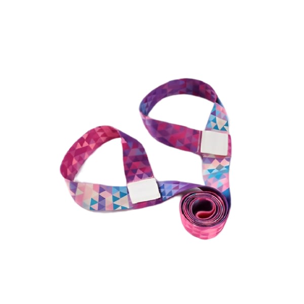 Yogamatta bindande rep Färgglad Gym Training Strap Elastiskt band