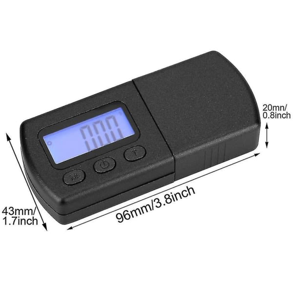 Digital skivspelare Stylus Tracking Dynamometer Smyckesvåg