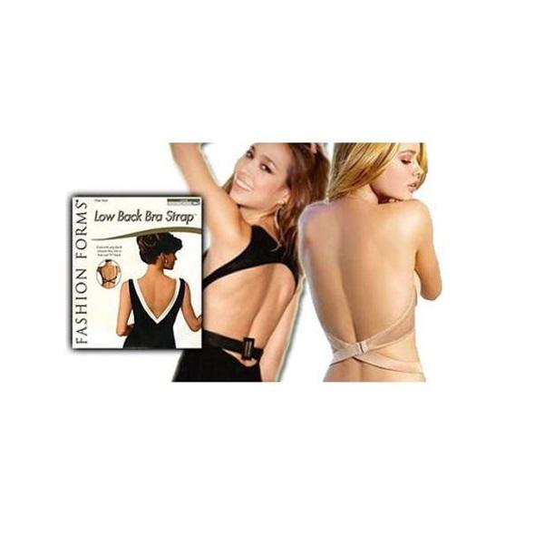 Low Back BH Strap - BH-band Concealer (3-pack) flerfärgad en one size