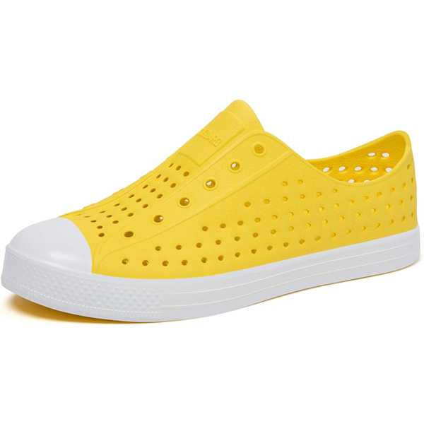 Damvattenskor för män Strandsandaler, gul+vit, EU 38 yellow+white EU 38
