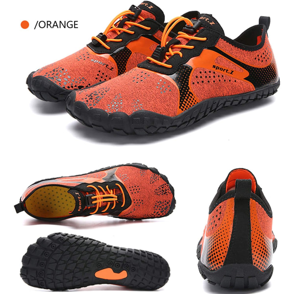barfota sportvattensportskor strandskor orange 43EU） orange 43EU