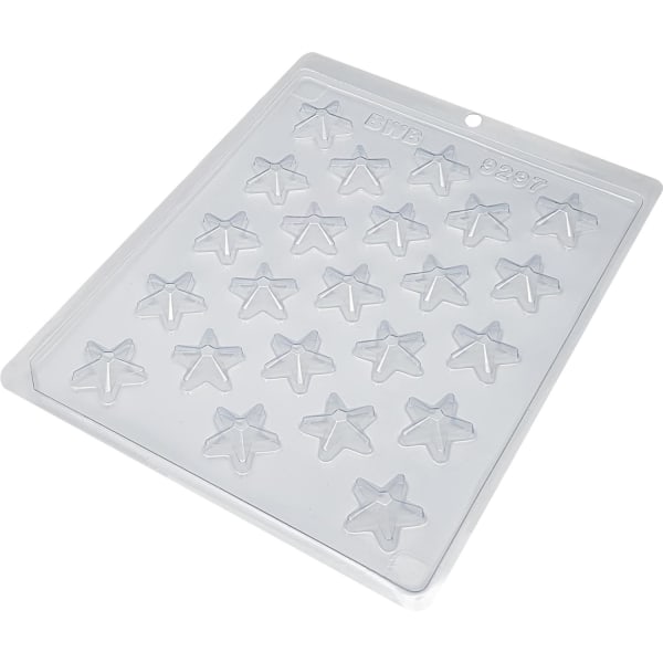 BWB Simple Molds-9297 Form Stjärnor Form Transparent
