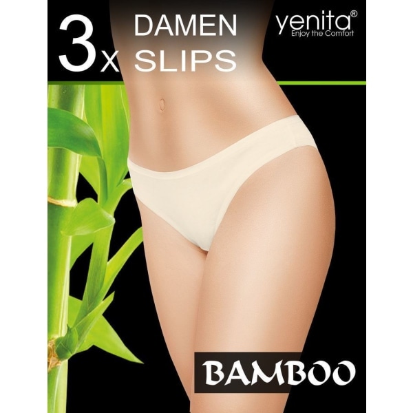 Bambutrosor 3-pack Svart L