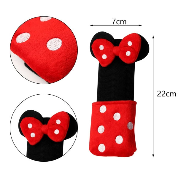 Cover för säkerhetsbälte (Minnie Mouse)