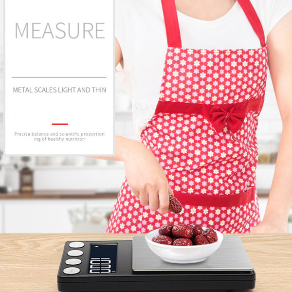 Mini 500/0.01G högprecision LCD-bakgrundsbelyst display Digitalvåg 500g/0.01g