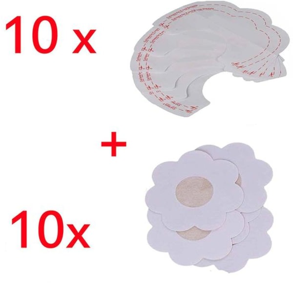 10-pack Nippelskydd | Tryck upp tejp
