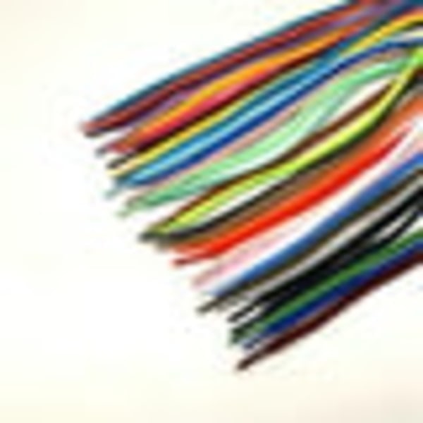 Runt skosnöre rött 80cm Round shoelace red 80cm