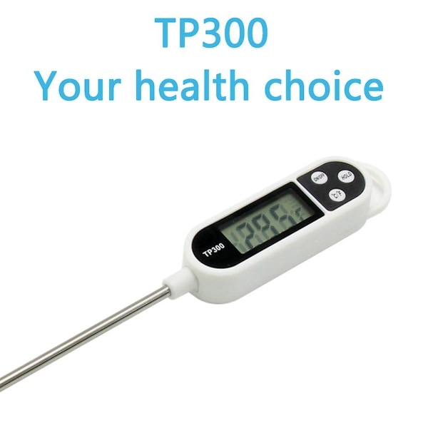 Digital termometer, matlagningstermometer för snabbläsning