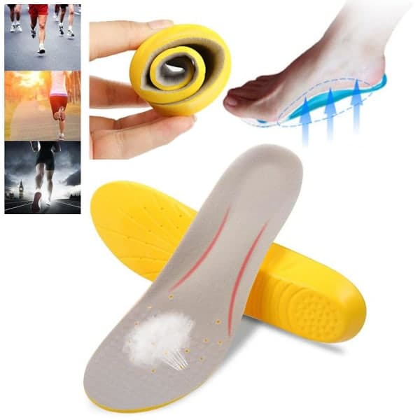 Skosulor med Memory foam / Inläggssulor - Elastiska (St. 37-43)