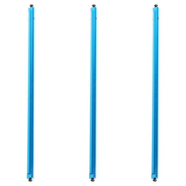 3x Central Drivaxel för Leksaker A949 A959 A969 A979 K929 Rc Bil Metall Blå