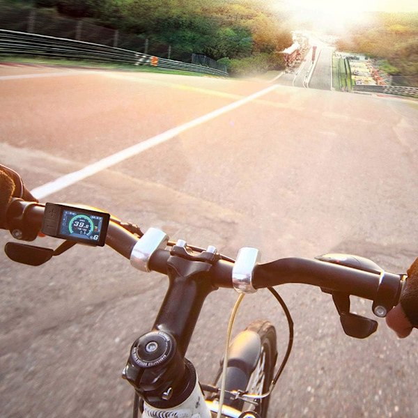 Display för Ebike: for 8Fun BBS02 BBSHD BBS01 Electric Mid Drive Kit, kompatibel med motor med UART