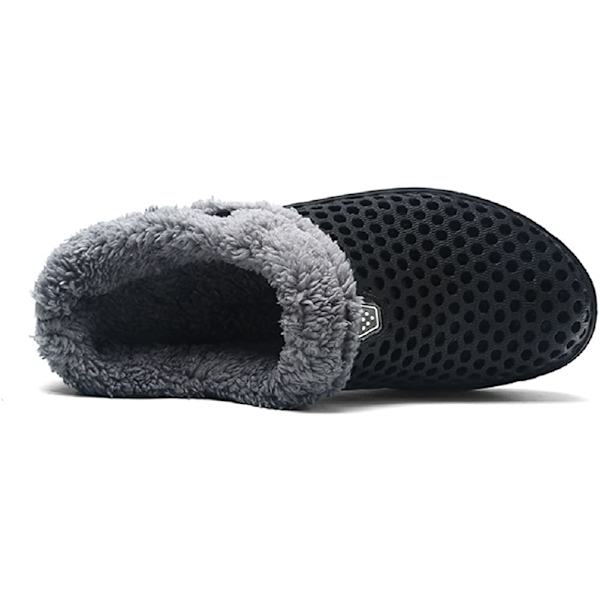 Mules Slip On Trädgårdsskor Varm vintertofflor,svart,270 black 270
