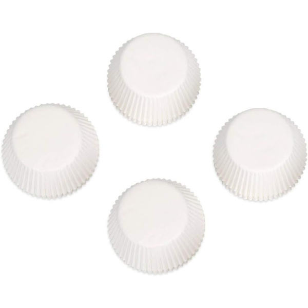 Vita Standard Cupcake Liners Fettfast papper Muffins Bakning Cups 400-Count