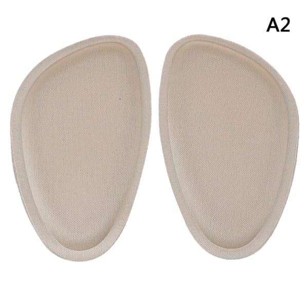 1 par 4D svamp framfotsdynor Anti-slip kudde Half Yard Inser A2