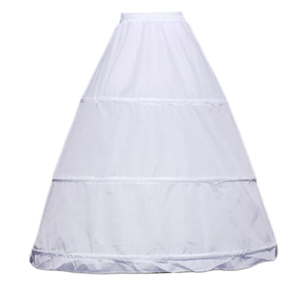 Dam Flickor Multi Layer Cosplay Lolita Petticoat Elastiskt midjeband Enkelt stål