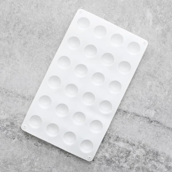 Hemisphere 24st Silikonform Kupol | Form Form Vit Vit