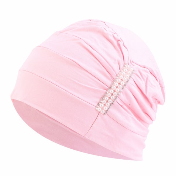 Enfärgad cap för kvinnor, klistermärke diamant cap (rosa)