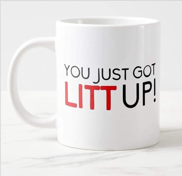 You Just Got Litt Up-mugg, vit, 325 ml