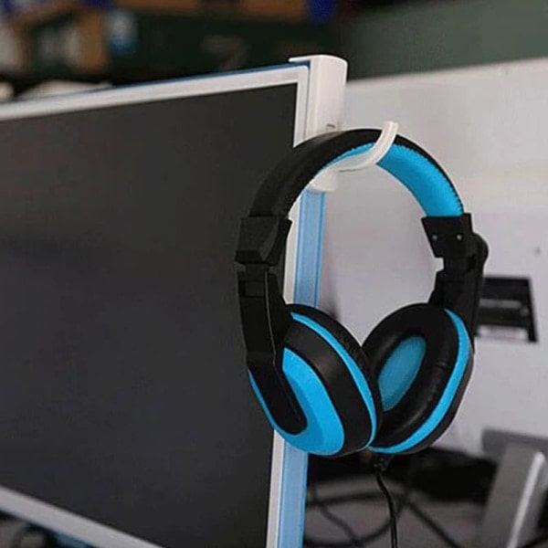 Universal hörlursställ PC väggfäste
