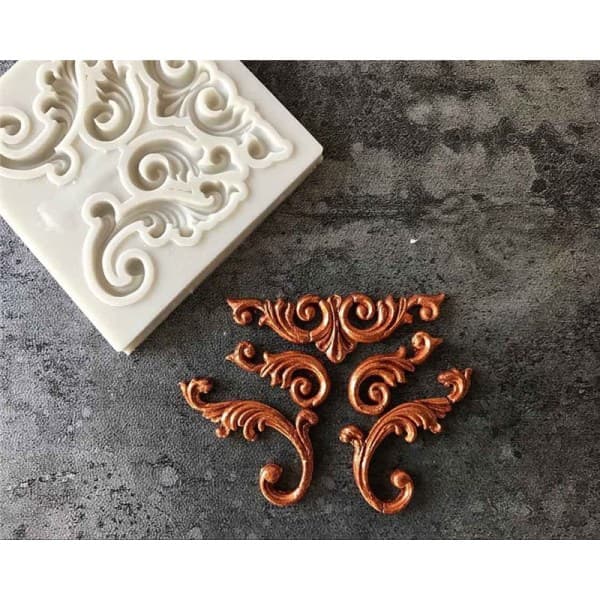 Ram Garland Silicone Form Baroque Black