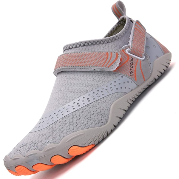 barfota sportvattensportskor strandskor, (grå 35EU） gray 35EU