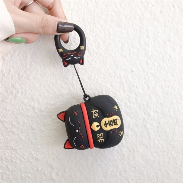 för  Air_sPods Bluetooth -hörlurar Case Lucky Cat