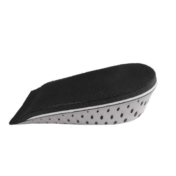 Unisex innersula Heel Lift Insert Shoe Pad Height Öka kudde Gray 4.3cm