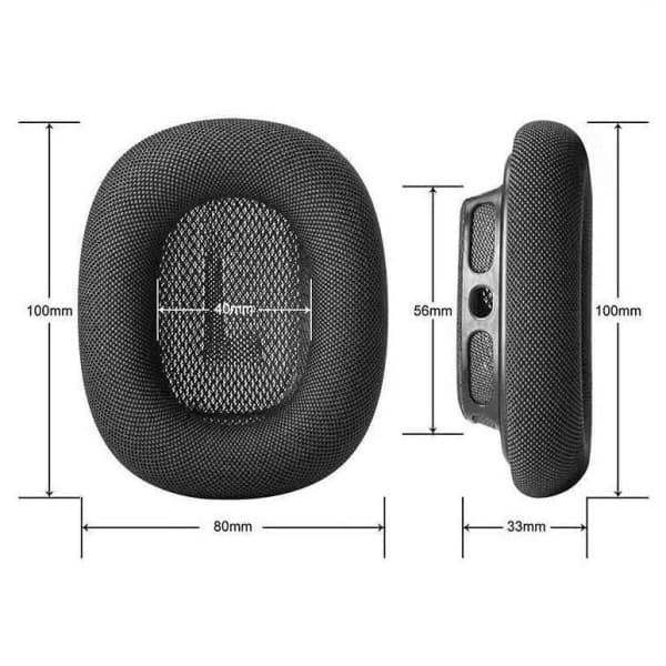 öronkuddar  Air_sPods max cushion kit grå