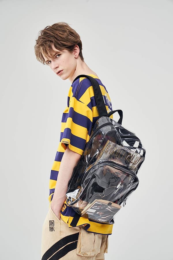 Vorspack Clear Backpack Heavy Duty PVC Transparent Ryggsäck