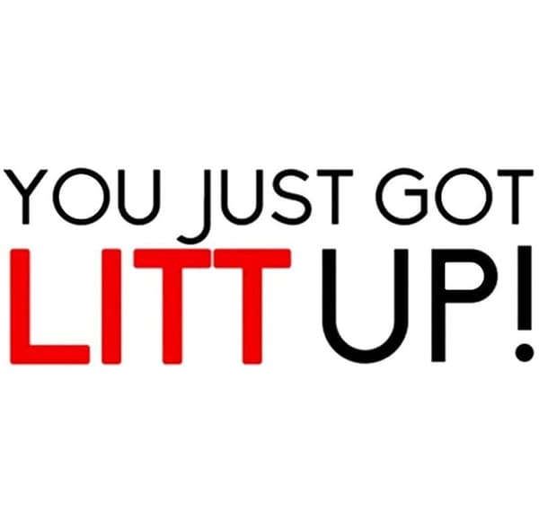 You Just Got Litt Up-mugg, vit, 325 ml