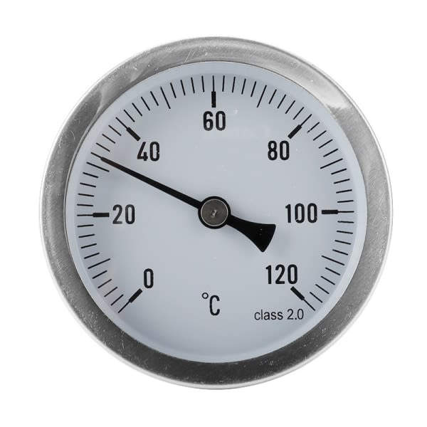 Horisontell termometer Temperaturmätare i aluminium