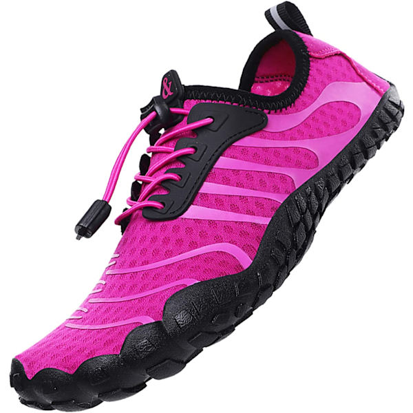 barfota sportvattensportskor strandskor, (rosa 45EU） pink 45EU