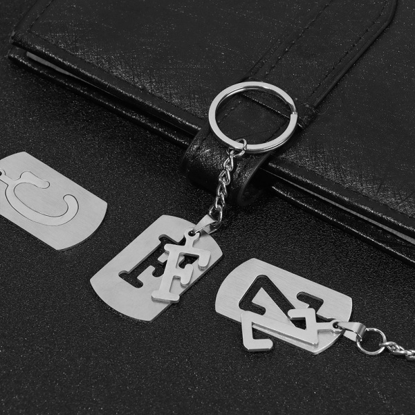 Alphabet Initial Keyring Alphabet Pendant L L