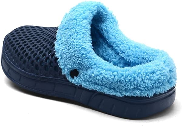 Mules Slip On Trädgårdsskor Varm vintertofflor,blå,265 blue 265
