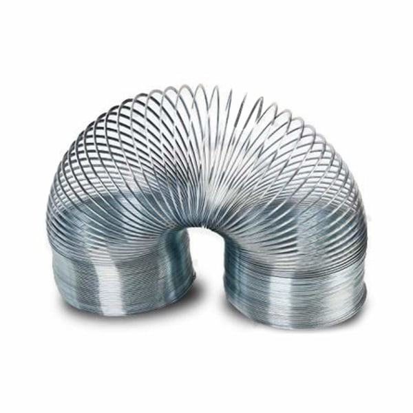 SupeRetro Metal Magic Spring | Slinky leksak för barn | Metal Slinky | Retroleksaker 10 cm