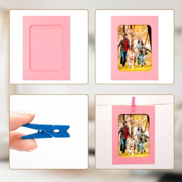 Tavelramar av papper Set Set