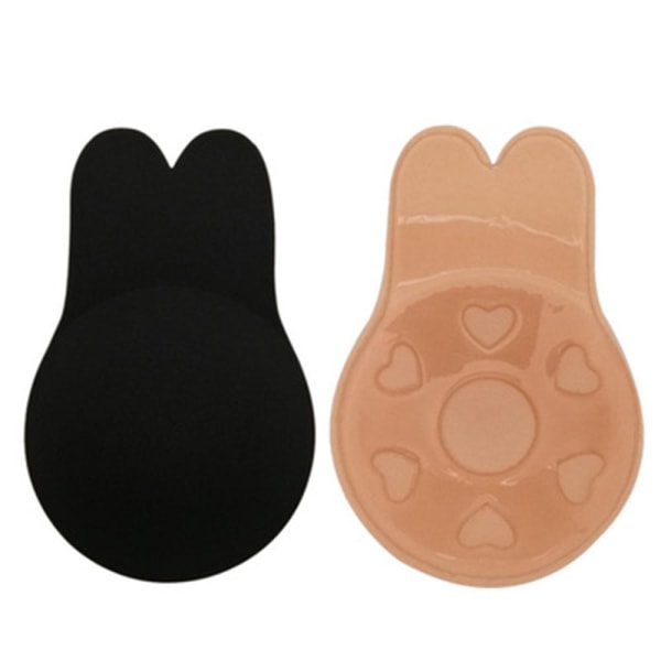 Självhäftande axelbandslös BH Bekväm Slitstark Beige XXL 13cm
