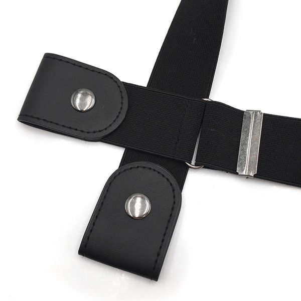 Elastiskt bälte utan spänne 2-pack