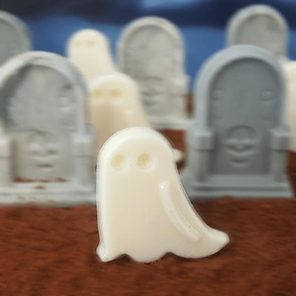 Form Ghost Halloween - BWB 9741 Enkel form Transparent