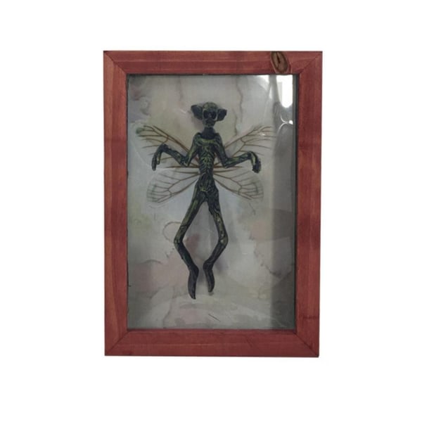 Gotisk inredning fotoram Fairy Skeleton Witchy Decor 03 03