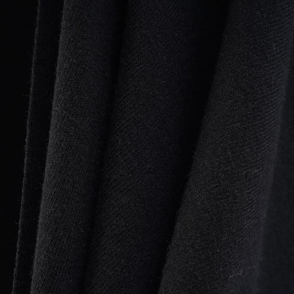 Cross Front Poncho Sweater Wrap Top Stickad Sjal Black