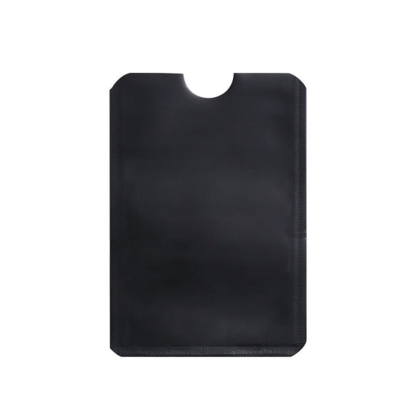 RFID-skydd - Dubbelpack - Korthållare - Kortfodral - Svart Black Svart