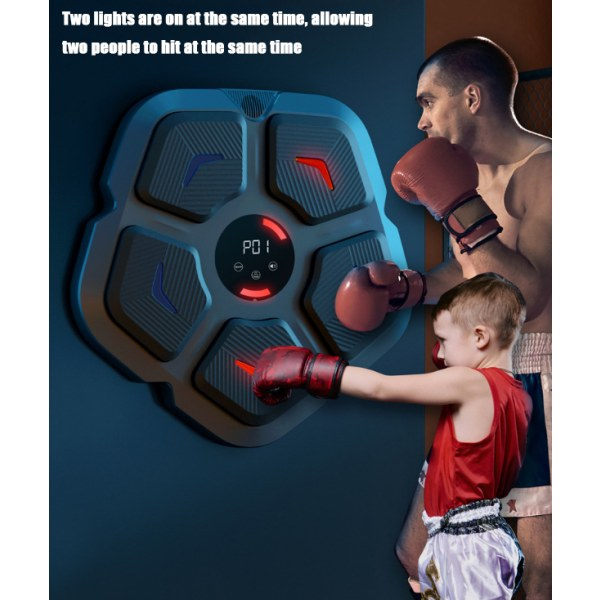 Music Boxing Pads, Smart Boxing Machine Väggmonterad
